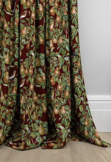 Pears, Russet - Made to Measure Curtains